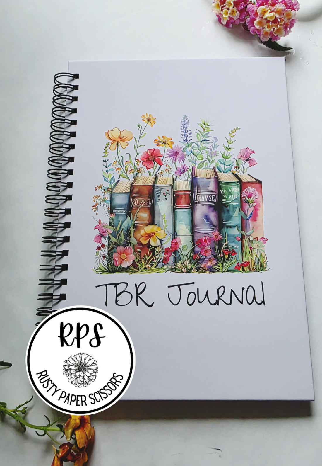 Rainbow TBR Journal – Rusty Paper Scissors